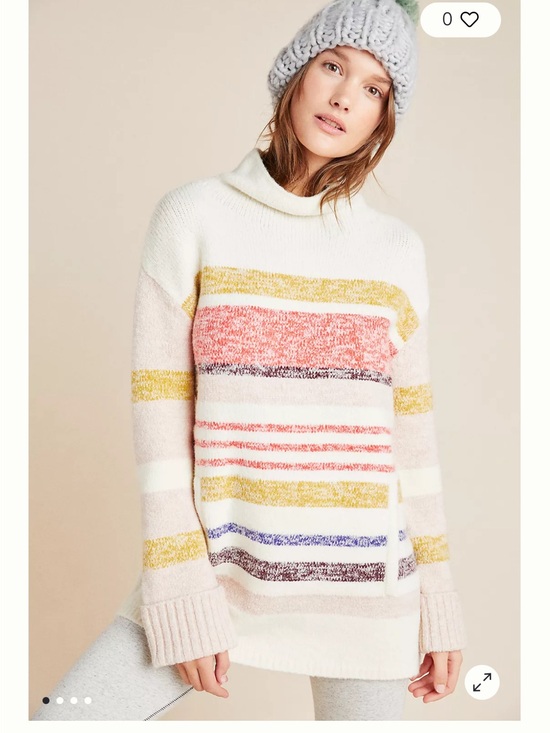 Anthropologie Sweaters - Anthropologie Elana Tunic Sweater Size Small